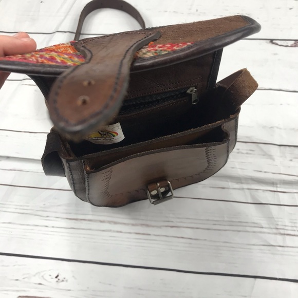 Rainbow Crafts Genuine Leather Strap On Bag P - Picture 4 of 8
